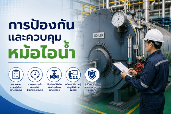 การป้องกันและควบคุมหม้อไอน้ำ